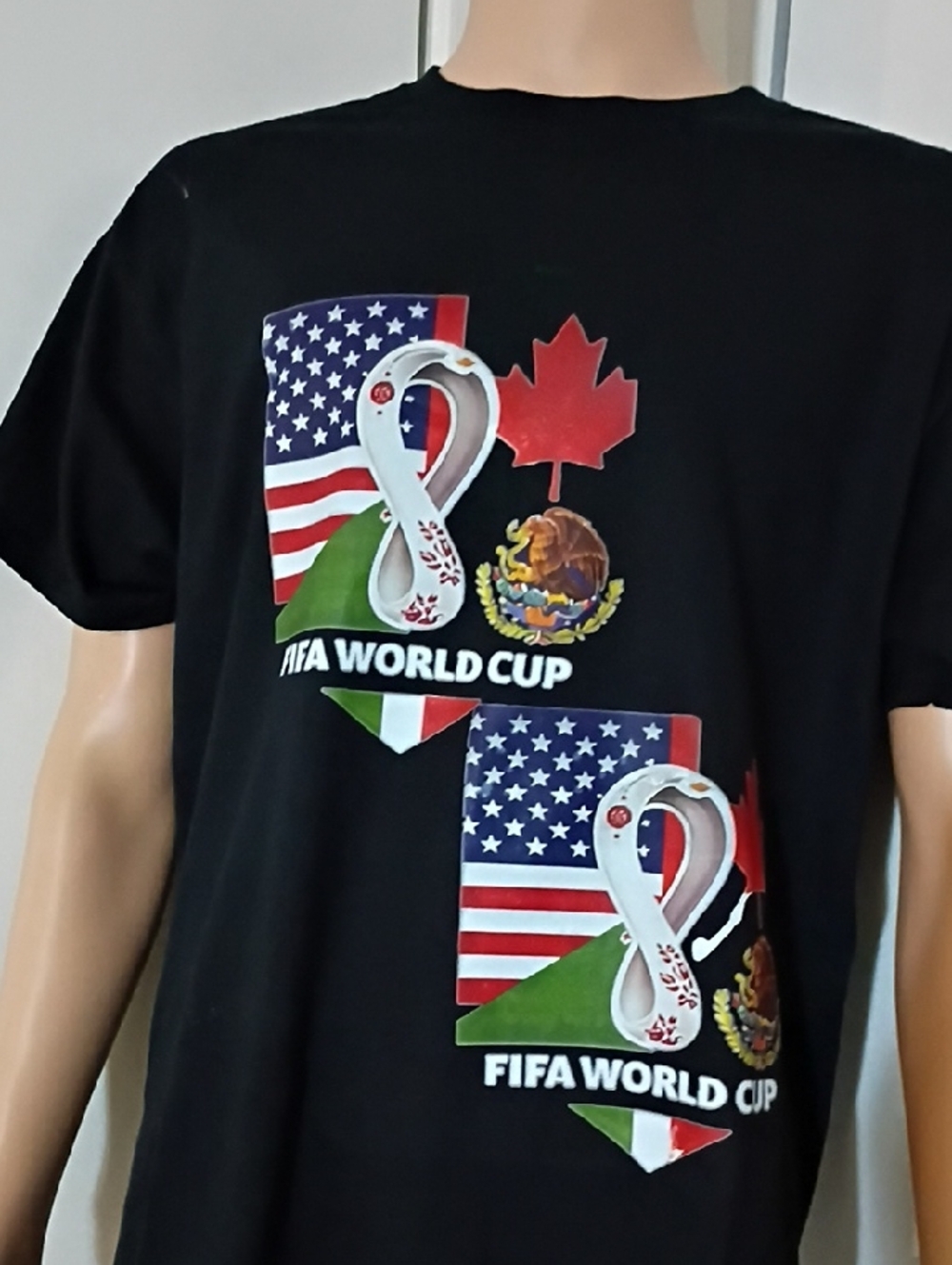 FIFA World Cup Black Graphic Tee
